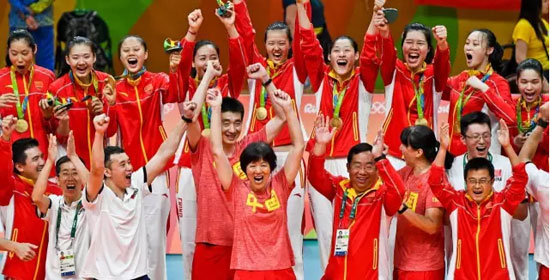 中國女排里約奧運(yùn)會(huì)奪冠